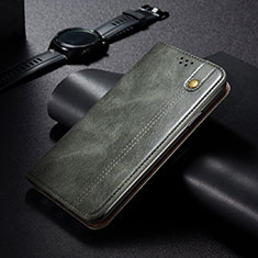 Coque Portefeuille Livre Cuir Etui Clapet B02S pour Xiaomi Mi 11X 5G Vert