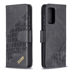 Coque Portefeuille Livre Cuir Etui Clapet B03F pour Samsung Galaxy A72 5G Noir