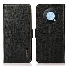 Coque Portefeuille Livre Cuir Etui Clapet B03H pour Huawei Nova Y90 Noir