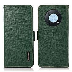 Coque Portefeuille Livre Cuir Etui Clapet B03H pour Huawei Nova Y90 Vert