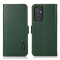 Coque Portefeuille Livre Cuir Etui Clapet B03H pour Samsung Galaxy A05s Vert