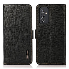 Coque Portefeuille Livre Cuir Etui Clapet B03H pour Samsung Galaxy A15 4G Noir
