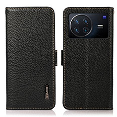 Coque Portefeuille Livre Cuir Etui Clapet B03H pour Vivo X Note Noir