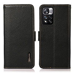 Coque Portefeuille Livre Cuir Etui Clapet B03H pour Xiaomi Mi 11i 5G (2022) Noir