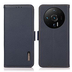 Coque Portefeuille Livre Cuir Etui Clapet B03H pour Xiaomi Mi 12 Ultra 5G Bleu