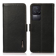 Coque Portefeuille Livre Cuir Etui Clapet B03H pour Xiaomi Redmi K50 5G Noir