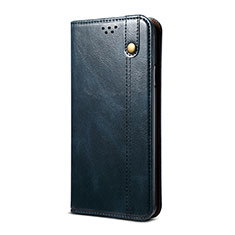 Coque Portefeuille Livre Cuir Etui Clapet B03S pour Xiaomi Mi 10T Lite 5G Bleu