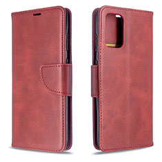 Coque Portefeuille Livre Cuir Etui Clapet B04F pour Samsung Galaxy S20 5G Rouge