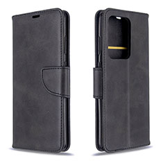 Coque Portefeuille Livre Cuir Etui Clapet B04F pour Samsung Galaxy S20 Plus Noir