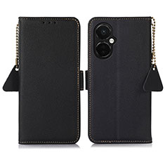 Coque Portefeuille Livre Cuir Etui Clapet B04H pour OnePlus Nord CE 3 5G Noir