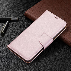 Coque Portefeuille Livre Cuir Etui Clapet B05F pour Samsung Galaxy S21 FE 5G Rose