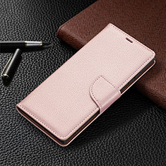 Coque Portefeuille Livre Cuir Etui Clapet B05F pour Samsung Galaxy S21 Ultra 5G Rose