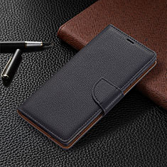 Coque Portefeuille Livre Cuir Etui Clapet B05F pour Samsung Galaxy S23 Ultra 5G Noir