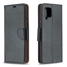 Coque Portefeuille Livre Cuir Etui Clapet B06F pour Samsung Galaxy A42 5G Noir