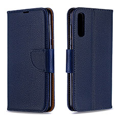 Coque Portefeuille Livre Cuir Etui Clapet B06F pour Samsung Galaxy A50 Bleu