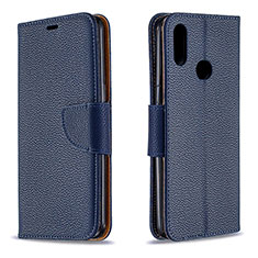 Coque Portefeuille Livre Cuir Etui Clapet B06F pour Samsung Galaxy M01s Bleu