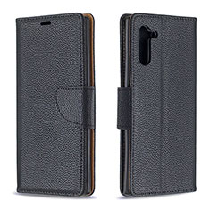 Coque Portefeuille Livre Cuir Etui Clapet B06F pour Samsung Galaxy Note 10 5G Noir
