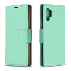 Coque Portefeuille Livre Cuir Etui Clapet B06F pour Samsung Galaxy Note 10 Plus 5G Vert