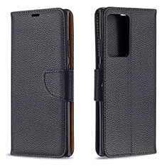 Coque Portefeuille Livre Cuir Etui Clapet B06F pour Samsung Galaxy Note 20 Ultra 5G Noir