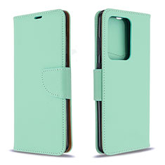 Coque Portefeuille Livre Cuir Etui Clapet B06F pour Samsung Galaxy S20 Plus 5G Vert