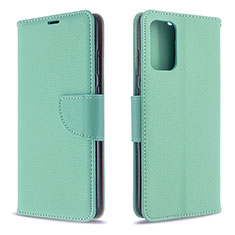 Coque Portefeuille Livre Cuir Etui Clapet B06F pour Samsung Galaxy S20 Vert