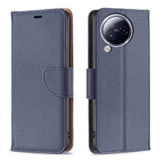 Coque Portefeuille Livre Cuir Etui Clapet B06F pour Xiaomi Civi 3 5G Bleu