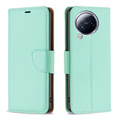 Coque Portefeuille Livre Cuir Etui Clapet B06F pour Xiaomi Civi 3 5G Vert