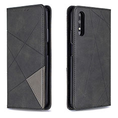 Coque Portefeuille Livre Cuir Etui Clapet B07F pour Huawei Honor 9X Noir