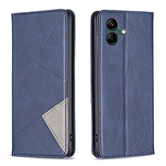 Coque Portefeuille Livre Cuir Etui Clapet B07F pour Samsung Galaxy A05 Bleu