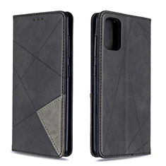 Coque Portefeuille Livre Cuir Etui Clapet B07F pour Samsung Galaxy A41 Noir