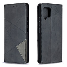 Coque Portefeuille Livre Cuir Etui Clapet B07F pour Samsung Galaxy A42 5G Noir
