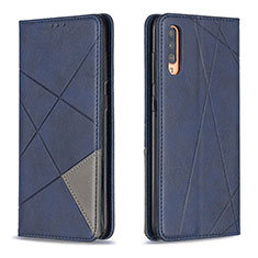 Coque Portefeuille Livre Cuir Etui Clapet B07F pour Samsung Galaxy A70S Bleu