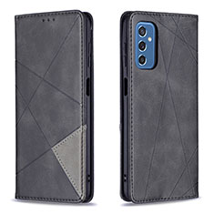 Coque Portefeuille Livre Cuir Etui Clapet B07F pour Samsung Galaxy M52 5G Noir