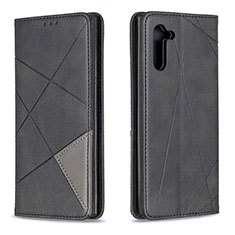 Coque Portefeuille Livre Cuir Etui Clapet B07F pour Samsung Galaxy Note 10 5G Noir