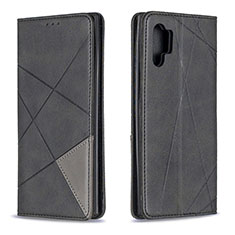 Coque Portefeuille Livre Cuir Etui Clapet B07F pour Samsung Galaxy Note 10 Plus 5G Noir