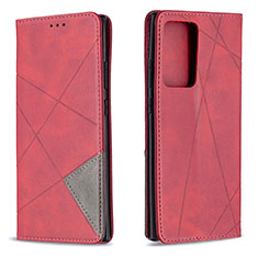 Coque Portefeuille Livre Cuir Etui Clapet B07F pour Samsung Galaxy Note 20 Ultra 5G Rouge
