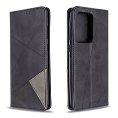 Coque Portefeuille Livre Cuir Etui Clapet B07F pour Samsung Galaxy S20 Plus 5G Noir