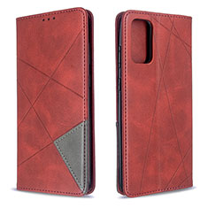 Coque Portefeuille Livre Cuir Etui Clapet B07F pour Samsung Galaxy S20 Rouge