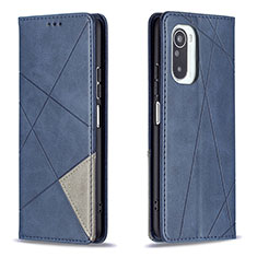 Coque Portefeuille Livre Cuir Etui Clapet B07F pour Xiaomi Mi 11X 5G Bleu