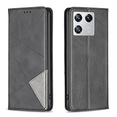 Coque Portefeuille Livre Cuir Etui Clapet B07F pour Xiaomi Mi 13 Pro 5G Noir