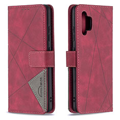 Coque Portefeuille Livre Cuir Etui Clapet B08F pour Samsung Galaxy M32 5G Rouge