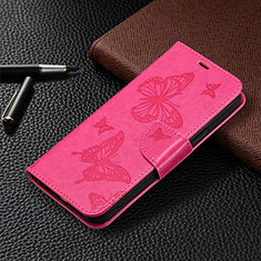 Coque Portefeuille Livre Cuir Etui Clapet B09F pour Xiaomi Redmi Note 13 5G Rose Rouge