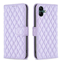 Coque Portefeuille Livre Cuir Etui Clapet B11F pour Samsung Galaxy A04E Violet