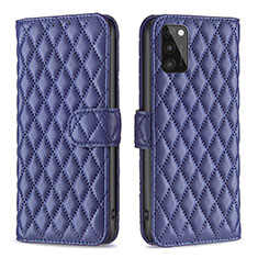 Coque Portefeuille Livre Cuir Etui Clapet B11F pour Samsung Galaxy A41 Bleu