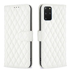 Coque Portefeuille Livre Cuir Etui Clapet B11F pour Samsung Galaxy S20 Plus 5G Blanc