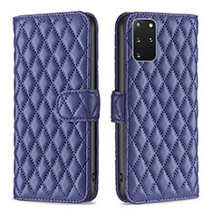 Coque Portefeuille Livre Cuir Etui Clapet B11F pour Samsung Galaxy S20 Plus Bleu