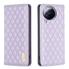 Coque Portefeuille Livre Cuir Etui Clapet B11F pour Xiaomi Civi 3 5G Violet