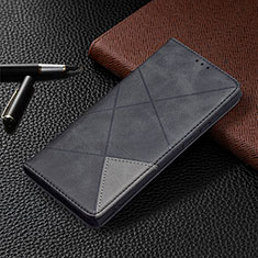 Coque Portefeuille Livre Cuir Etui Clapet B12F pour Samsung Galaxy S22 Ultra 5G Noir