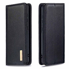 Coque Portefeuille Livre Cuir Etui Clapet B17F pour Samsung Galaxy Note 20 Ultra 5G Noir