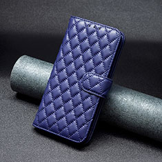 Coque Portefeuille Livre Cuir Etui Clapet B19F pour Huawei Honor X7a Bleu
